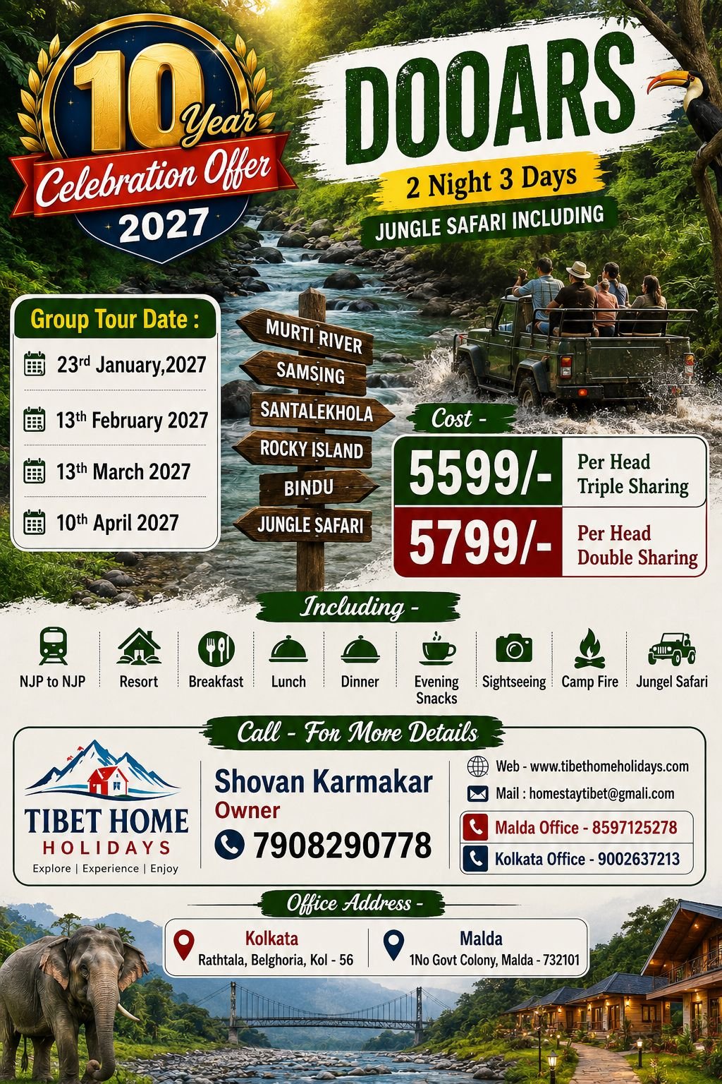 DOOARS GROUP TOUR